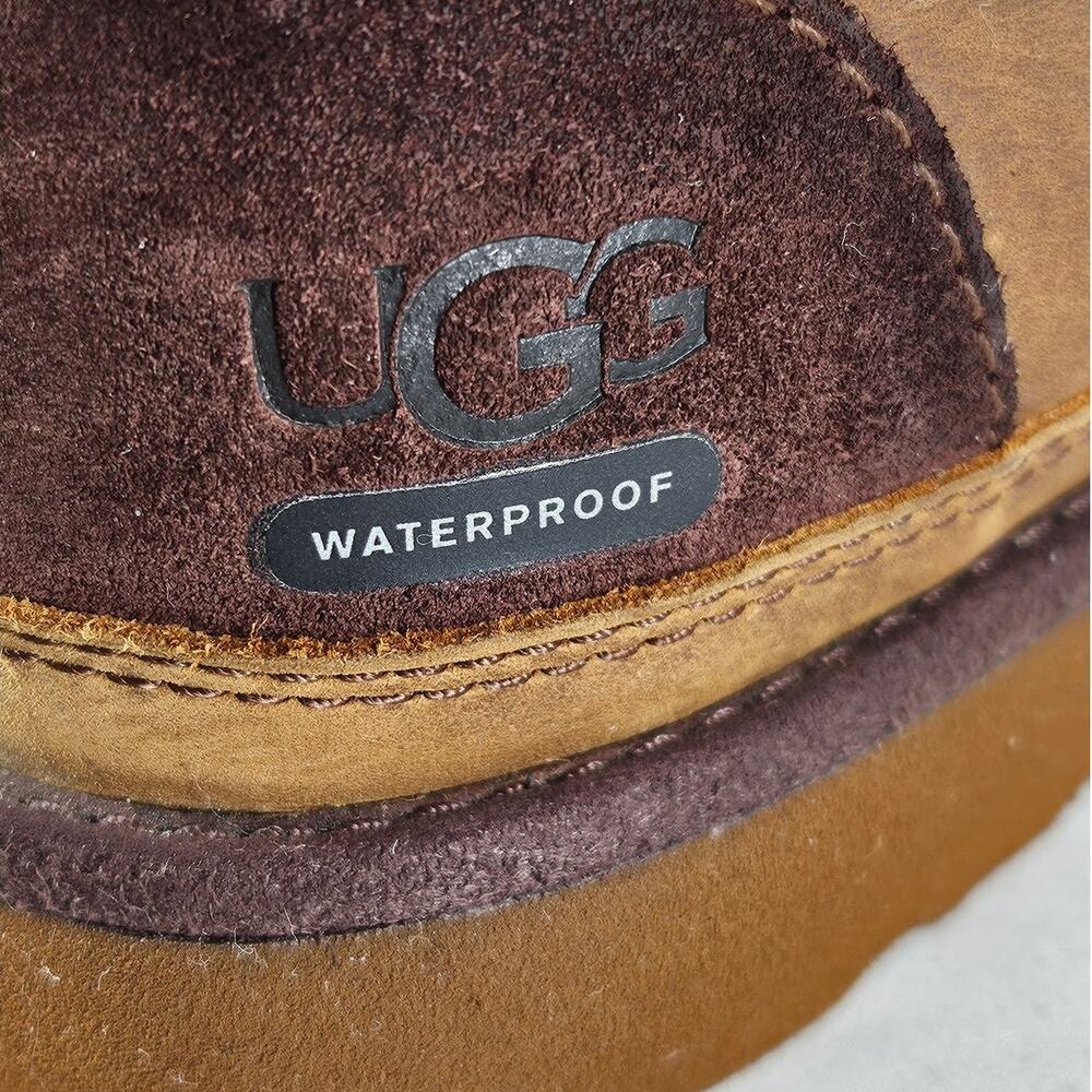 UGG YOUTH NEUMEL II BROWN WATERPROOF PLUSH MID-TOP CHUKKA BOOTS US SIZE 3 - Picture 11 of 11